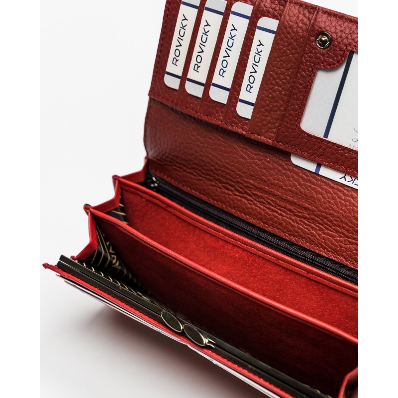 Кошелек женский Cavaldi PX24-DSF RED Кошелек женский Cavaldi PX24-DSF RED